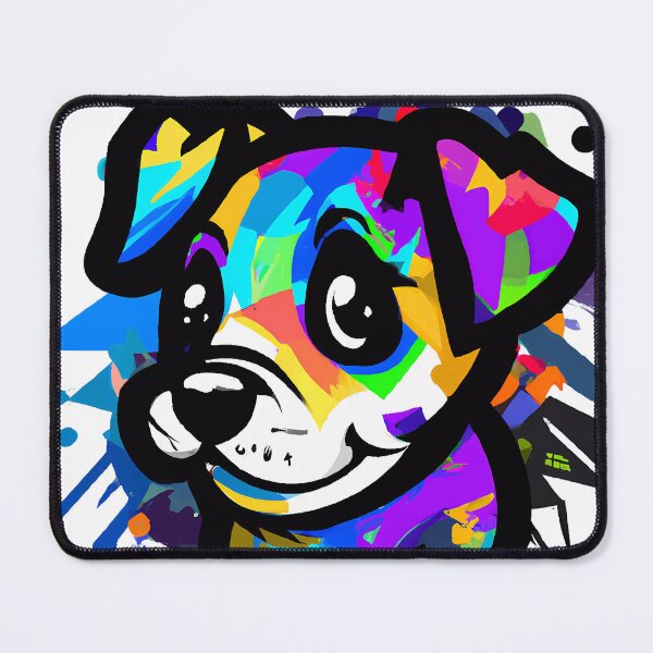 Item preview, Splash Art puppy dog designed and sold by TheScruffyGoose.