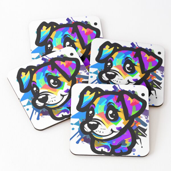 Item preview, Splash Art puppy dog designed and sold by TheScruffyGoose.