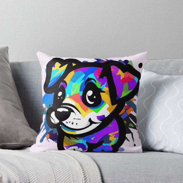 Item preview, Splash Art puppy dog designed and sold by TheScruffyGoose.