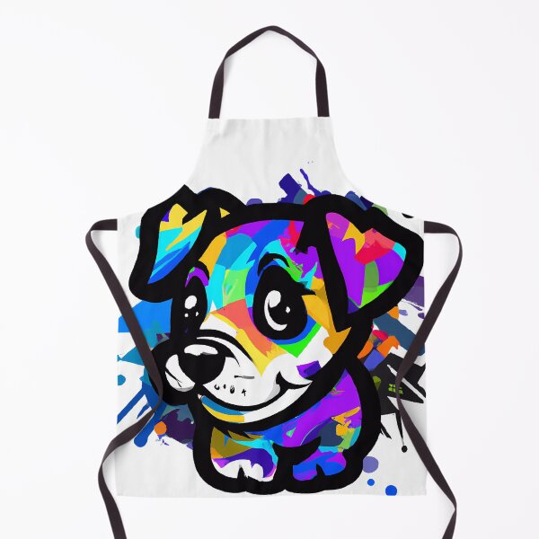 Item preview, Splash Art puppy dog designed and sold by TheScruffyGoose.