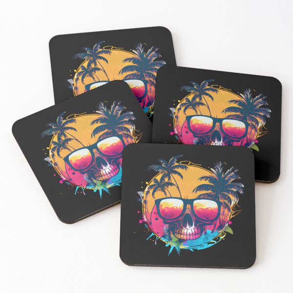 Item preview, Tropical Skull Jaw with Sunglasses designed and sold by FiveIntentions.