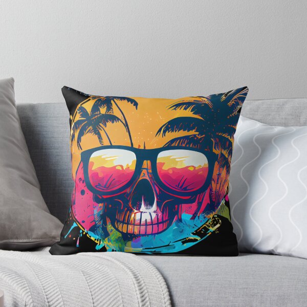 Item preview, Tropical Skull Jaw with Sunglasses designed and sold by FiveIntentions.