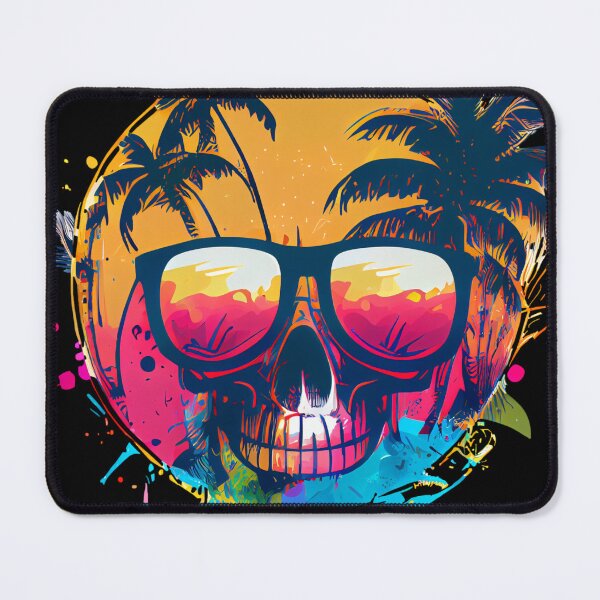 Item preview, Tropical Skull Jaw with Sunglasses designed and sold by FiveIntentions.