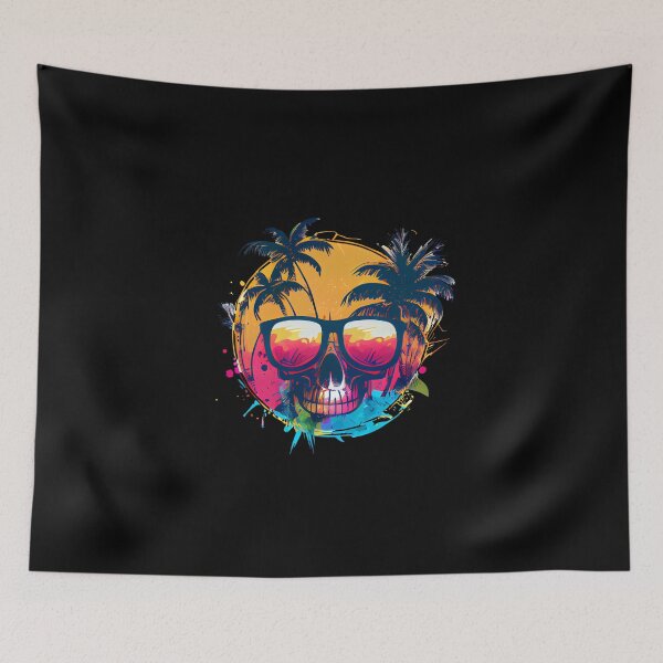Item preview, Tropical Skull Jaw with Sunglasses designed and sold by FiveIntentions.