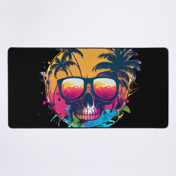 Item preview, Tropical Skull Jaw with Sunglasses designed and sold by FiveIntentions.
