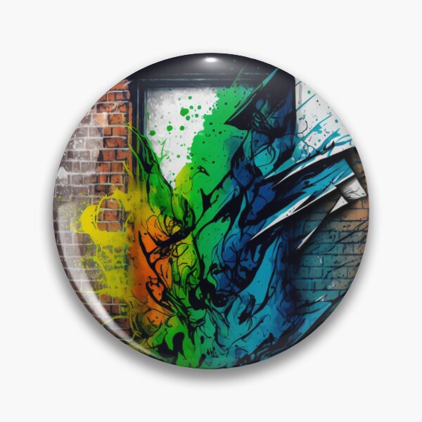 Item preview, Sensation Street Art G-M-Designs shrill colorful wall niche designed and sold by G-M-Designs.