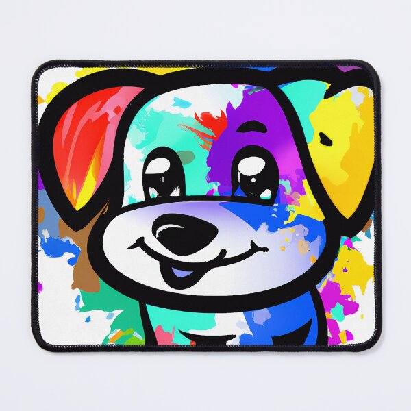 Item preview, Splash Art puppy dog designed and sold by TheScruffyGoose.