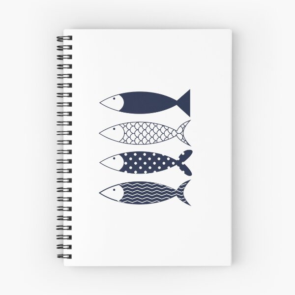 Item preview, four flat fishes with different pattern designed and sold by Ijjul322.