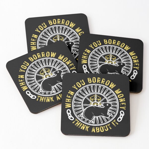 Item preview, The Rat Race "Bank Debt" designed and sold by KMRmerchDesigns.