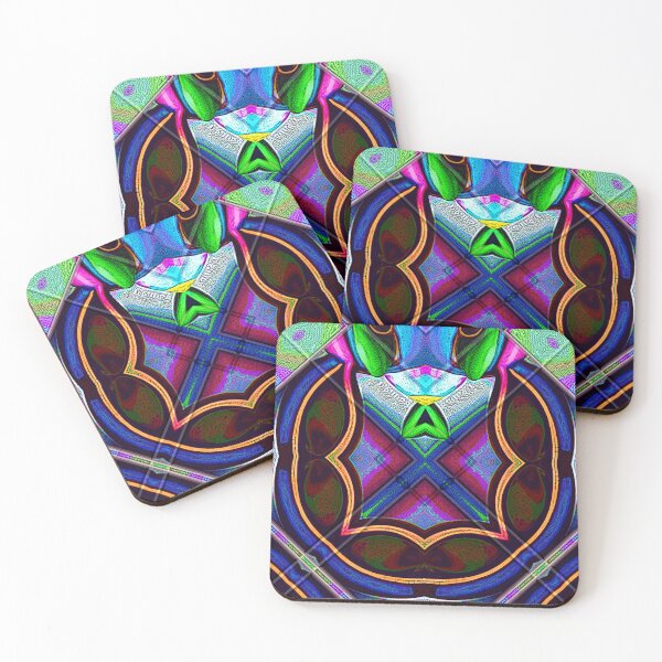 Item preview, *EASTER BUNNY EGGS BAUHAUS COLORFUL ABSTRACT PAINTING* designed and sold by Ralek.