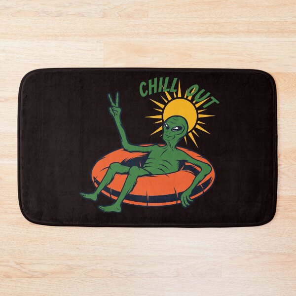 Item preview, summer alien sun chill out extraterrestrial funny alien designed and sold by ReneMM.