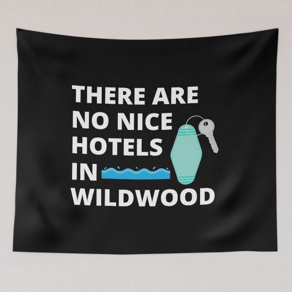 Item preview, No Nice Wildwood Hotels designed and sold by AlpacaSmokes.