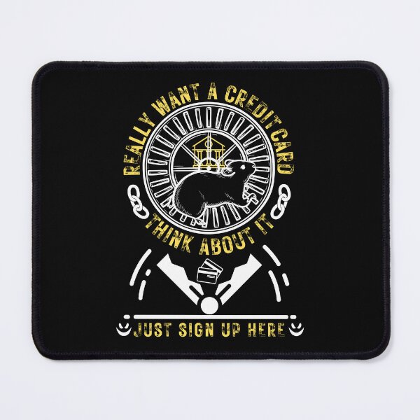 Item preview, The Rat Race "Credit Card Debt" designed and sold by KMRmerchDesigns.