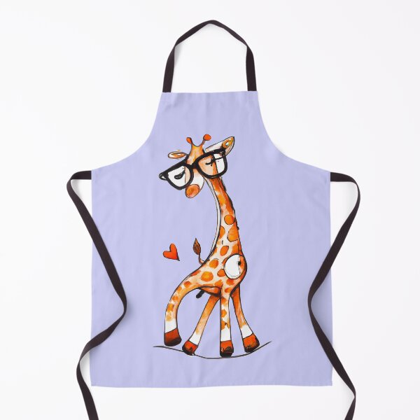 Item preview, Cute Giraffe in glasses designed and sold by TheScruffyGoose.