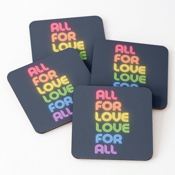 Item preview, All For Love Love For All! designed and sold by joysandone.