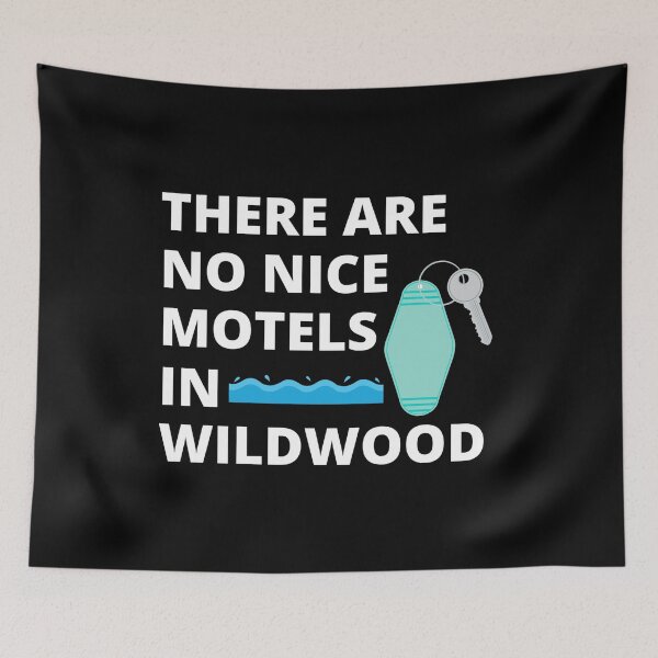 Item preview, No Nice Wildwood Motels designed and sold by AlpacaSmokes.