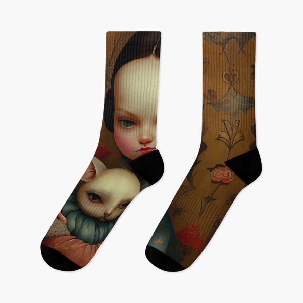 Item preview, Digital Art Portrait: Moody Girl: Luna designed and sold by MTJ-Mushrooms.