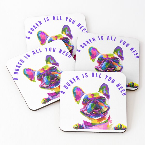 Item preview, A Boxer is all you need colorful designed and sold by funkyfreshfinds.