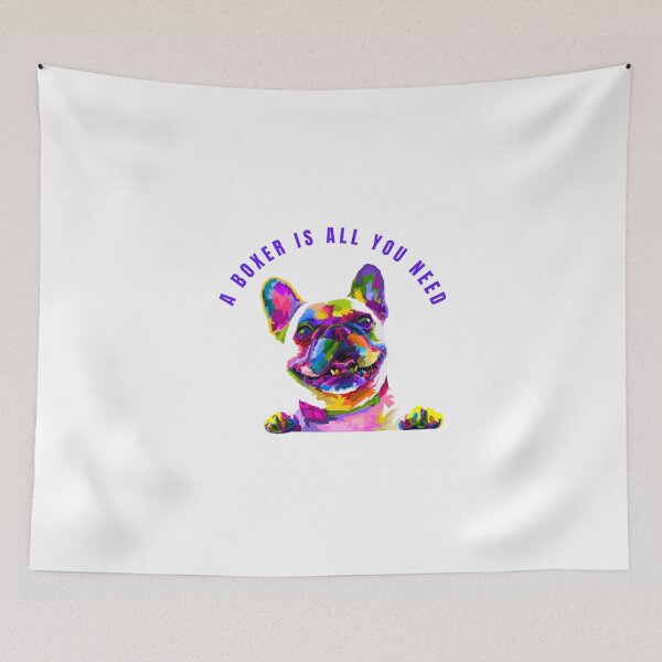Item preview, A Boxer is all you need colorful designed and sold by funkyfreshfinds.