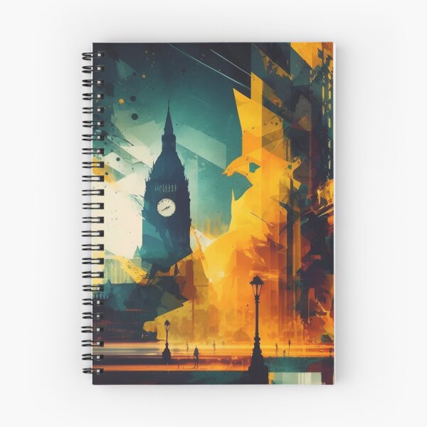 Item preview, Abstract Cityscape - London designed and sold by ashleyburley.