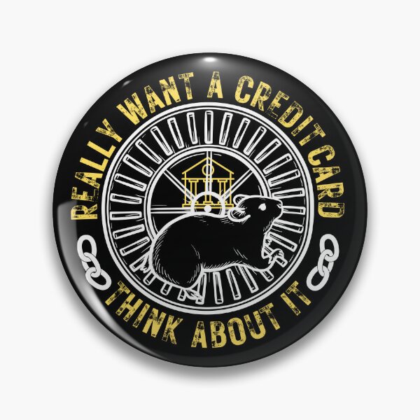 Item preview, The Rat Race "Credit Card Debt" designed and sold by KMRmerchDesigns.