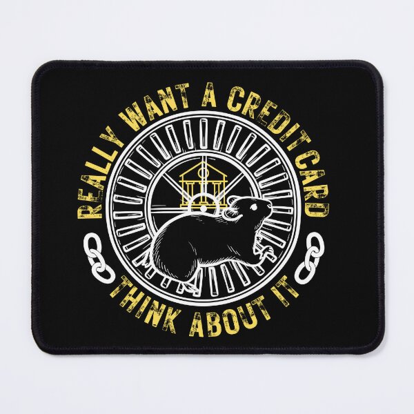 Item preview, The Rat Race "Credit Card Debt" designed and sold by KMRmerchDesigns.