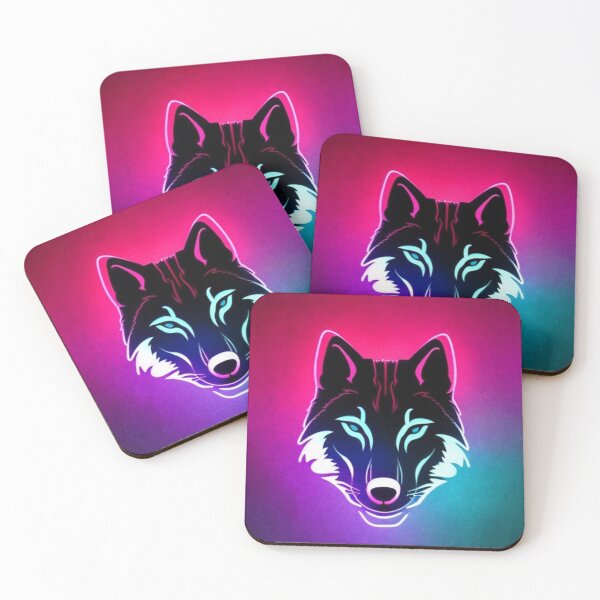 Item preview, Neon Wolf designed and sold by CreativeNatureR.
