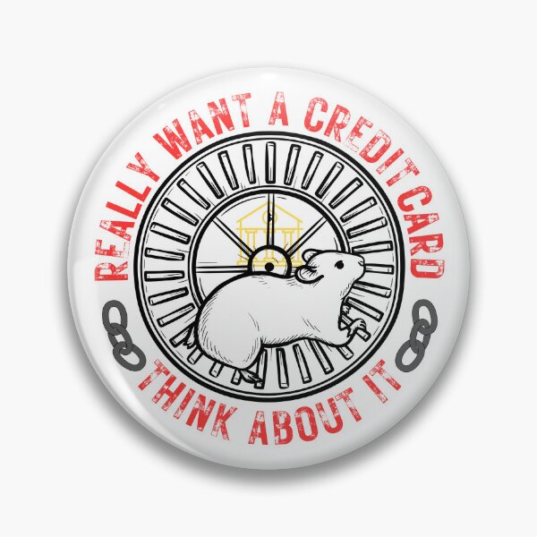 Item preview, The Rat Race "Credit Card Debt" designed and sold by KMRmerchDesigns.