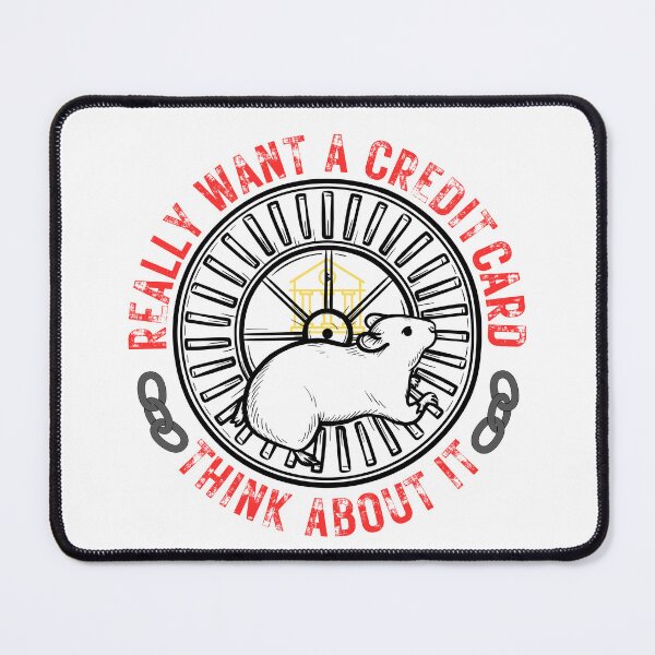 Item preview, The Rat Race "Credit Card Debt" designed and sold by KMRmerchDesigns.