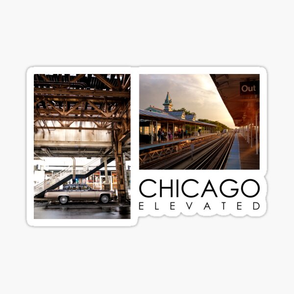 Chicago Elevated Sticker