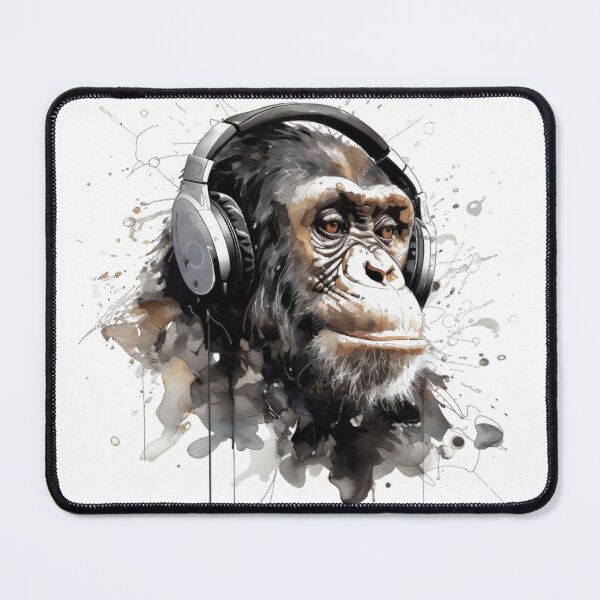 Item preview, Chimp Listning To Mozart designed and sold by larsbw.