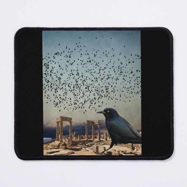 Item preview, Greek Ruins & Blackbirds designed and sold by CannyGoods.