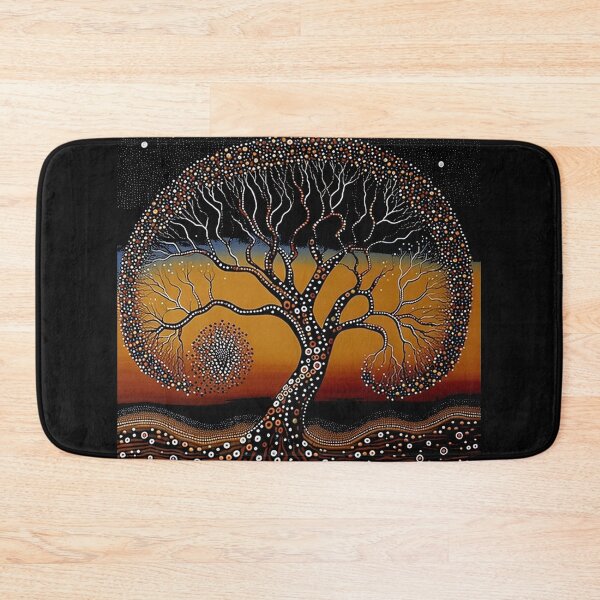Item preview, Aboriginal dot art, native Australian artwork designed and sold by SvarunPogani.