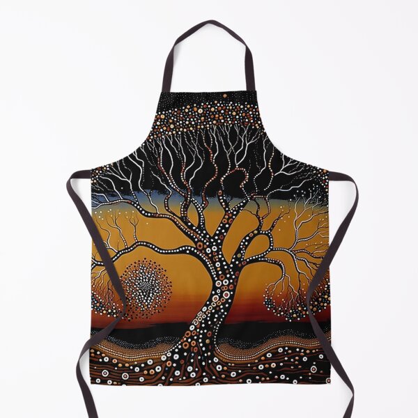 Item preview, Aboriginal dot art, native Australian artwork designed and sold by SvarunPogani.
