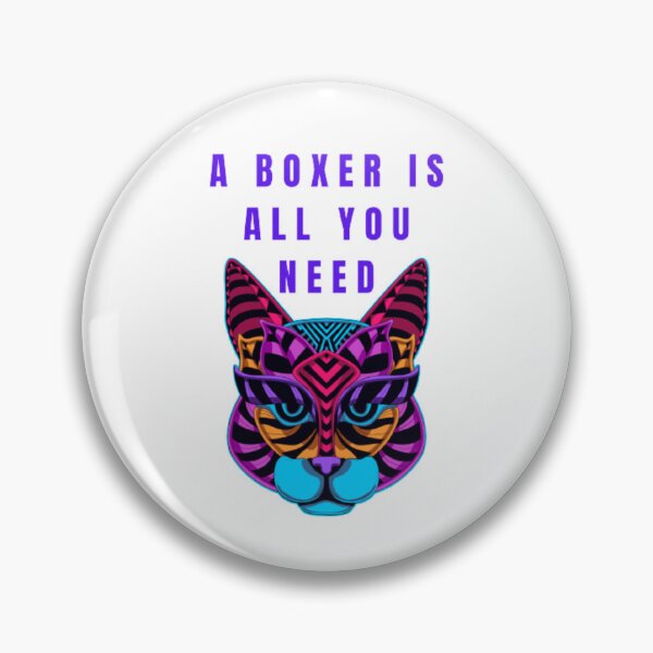 Item preview, A Boxer is all you need - Purple Design designed and sold by funkyfreshfinds.