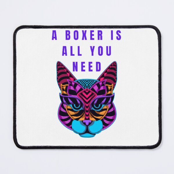 Item preview, A Boxer is all you need - Purple Design designed and sold by funkyfreshfinds.