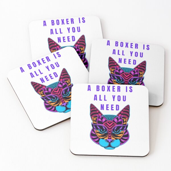 Item preview, A Boxer is all you need - Purple Design designed and sold by funkyfreshfinds.