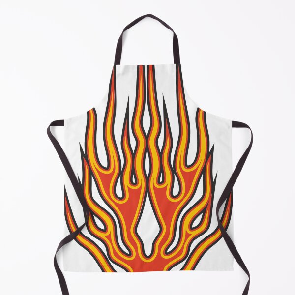 Item preview, Red Hot Rod Flames designed and sold by Sameart ⭐⭐⭐⭐⭐.