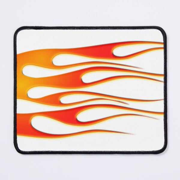 Item preview, Red Hot Rod Flames designed and sold by Sameart ⭐⭐⭐⭐⭐.