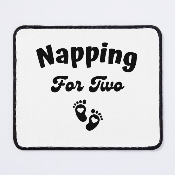 Item preview, Napping For Two - Pregnancy Announcement designed and sold by Matjermoon.