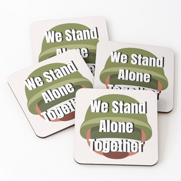 Item preview, We Stand Alone Together designed and sold by MYstoreDARK99.