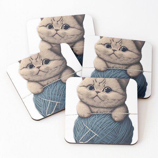 Item preview, Best Knitting Mom Ever cat designed and sold by Gladysbanda.