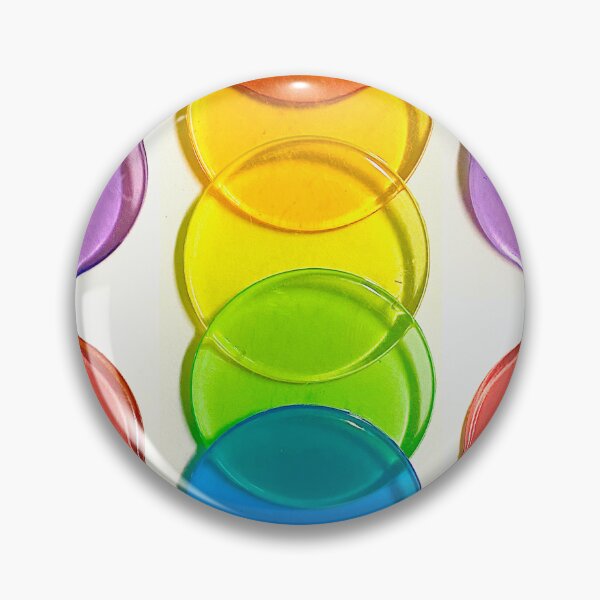 Artikelvorschau, Regenbogenkreise Halbtransparent entworfen und verkauft von knatalie5.