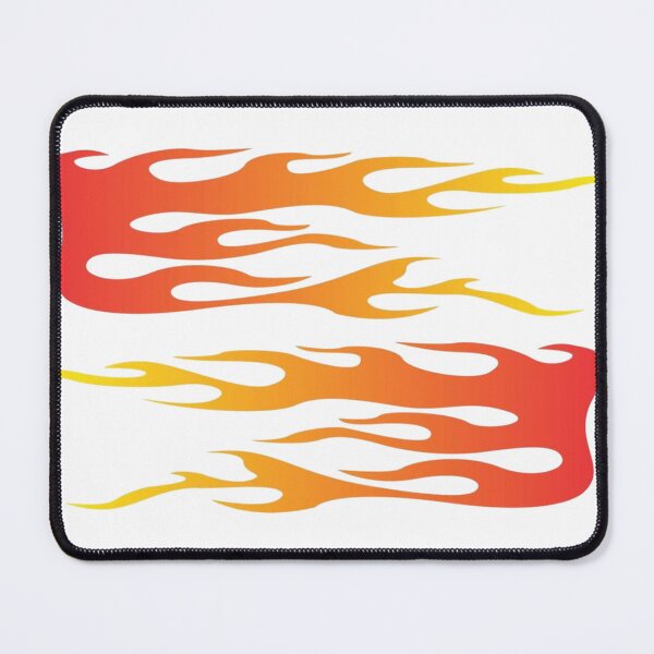 Item preview, Red Hot Rod Flames designed and sold by Sameart ⭐⭐⭐⭐⭐.