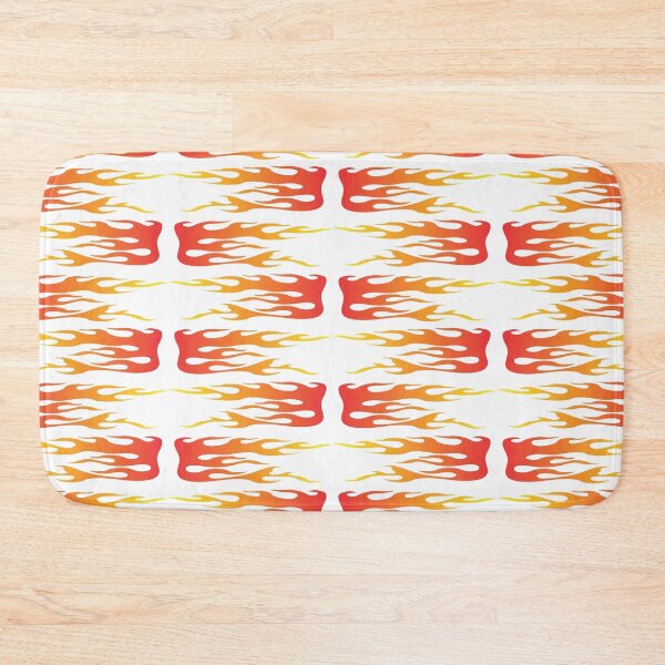 Item preview, Red Hot Rod Flames designed and sold by Sameart ⭐⭐⭐⭐⭐.