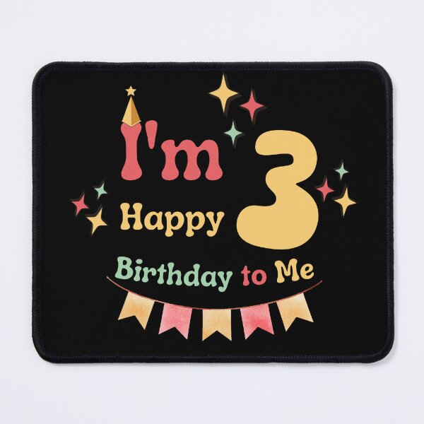 Item preview, I'm 3 Happy Birthday To Me designed and sold by Matjermoon.