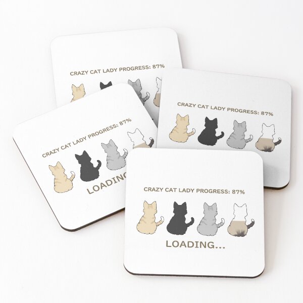 Item preview, Cat lady - LOADING designed and sold by Mamemiyu Shop.
