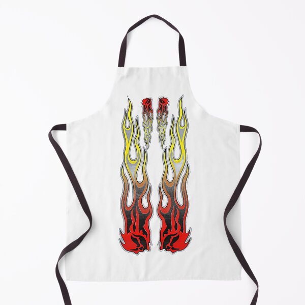 Item preview, Red Hot Rod Flames designed and sold by Sameart ⭐⭐⭐⭐⭐.
