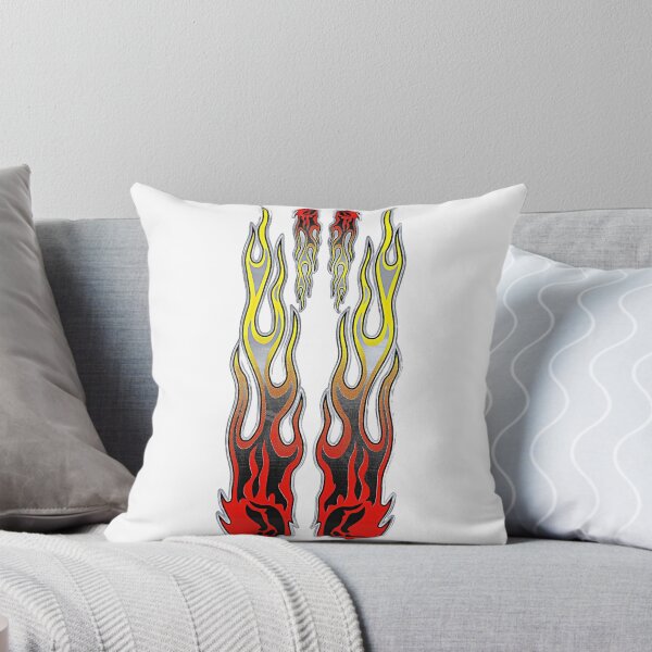 Item preview, Red Hot Rod Flames designed and sold by Sameart ⭐⭐⭐⭐⭐.