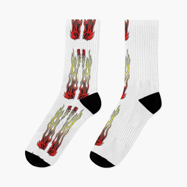 Item preview, Red Hot Rod Flames designed and sold by Sameart ⭐⭐⭐⭐⭐.